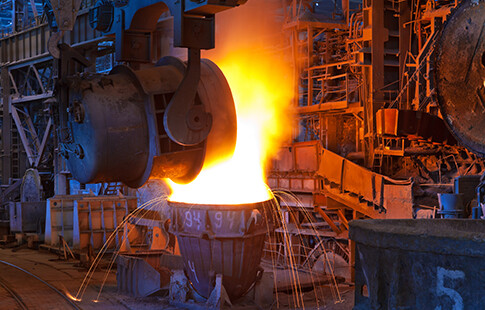 crane lifter for heavy load steel industry